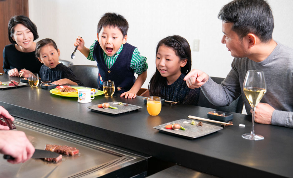 小さなお子様も大歓迎です！